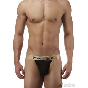 Quần lót nam Magic Silk 4586 Silk Knit Micro Thong Black